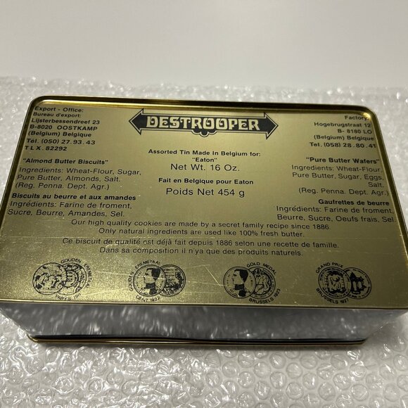 Eaton's Metal Tin - Picture 2 of 7